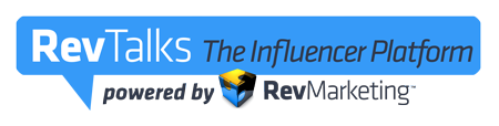 Rev Talks podcast platform logo