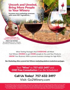 The Rev Marketing Team builds long lasting relationships with wineries while developing a marketing plan and strategies to enhance growth online and in communities around the country