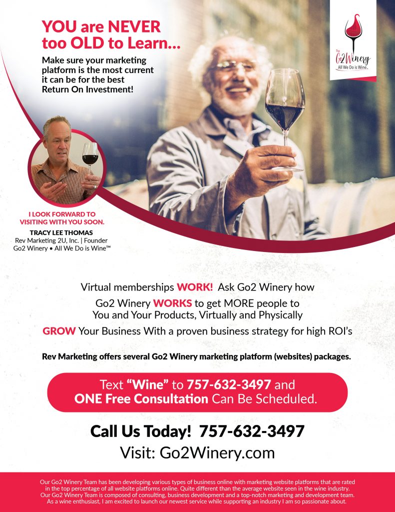 The Rev Marketing Team builds long lasting relationships with wineries while developing a marketing plan and strategies to enhance growth online and in communities around the country