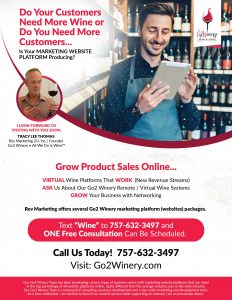 The Rev Marketing Team builds long lasting relationships with wineries while developing a marketing plan and strategies to enhance growth online and in communities around the country