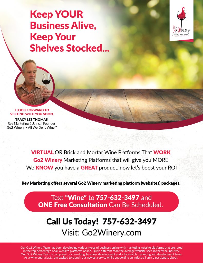 The Rev Marketing Team builds long lasting relationships with wineries while developing a marketing plan and strategies to enhance growth online and in communities around the country