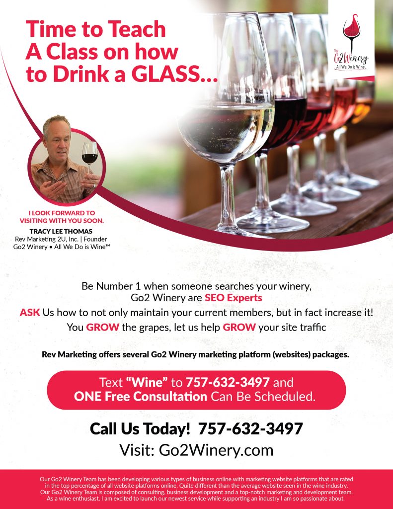 The Rev Marketing Team builds long lasting relationships with wineries while developing a marketing plan and strategies to enhance growth online and in communities around the country