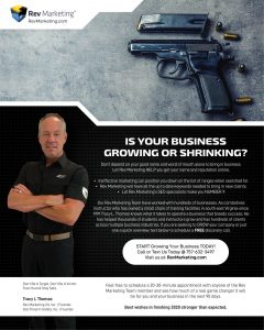The Rev Marketing Team builds long lasting relationships with the firearms industry while developing a marketing plan and strategies to enhance growth online and in communities around servicing the firearms industry.
