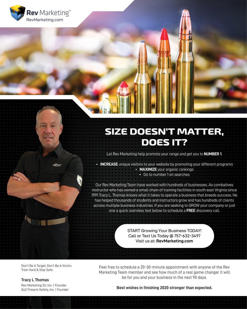 Increasing your gun range sales with a state of the art website.