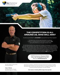 The Rev Marketing Team builds long lasting relationships with the firearms industry while developing a marketing plan and strategies to enhance growth online and in communities around servicing the firearms industry.
