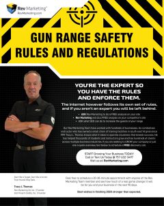 The Rev Marketing Team builds long lasting relationships with the firearms industry while developing a marketing plan and strategies to enhance growth online and in communities around servicing the firearms industry.